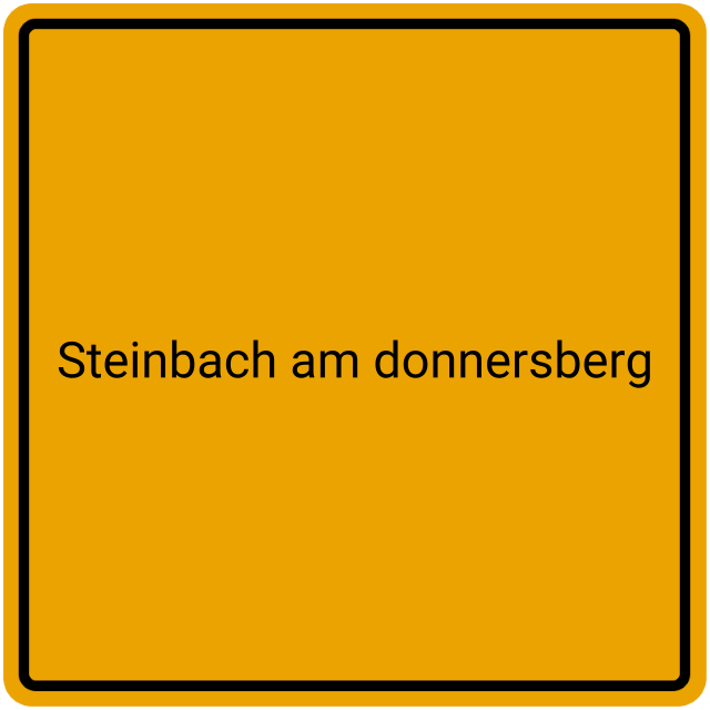 Meldebestätigung Steinbach am Donnersberg